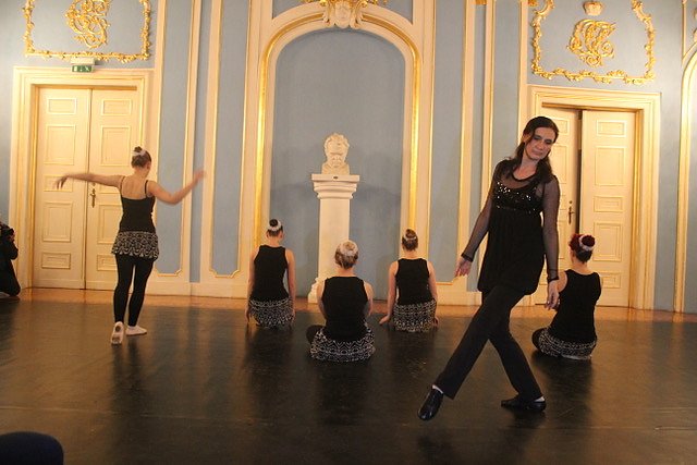 Das Tanzstudio Radeva verzauberte das Publikum im Blauen Saal