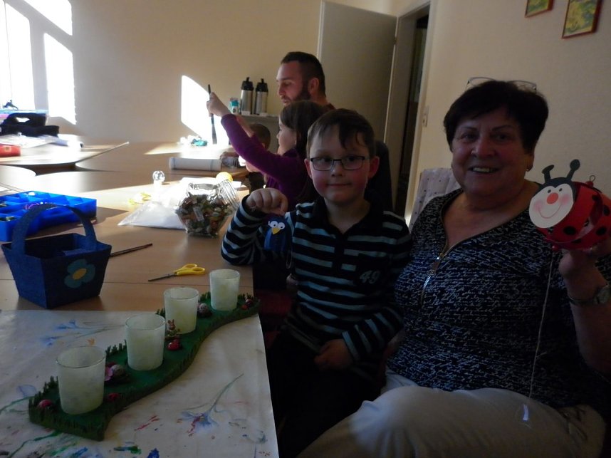 Osterbasteln in Harztor