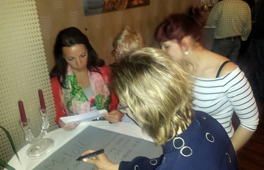 5-Elemente - eine K&uuml;che - Kochen f&uuml;r das Wohlbefinden lehrte Helene Kempe gestern im Rosengarten