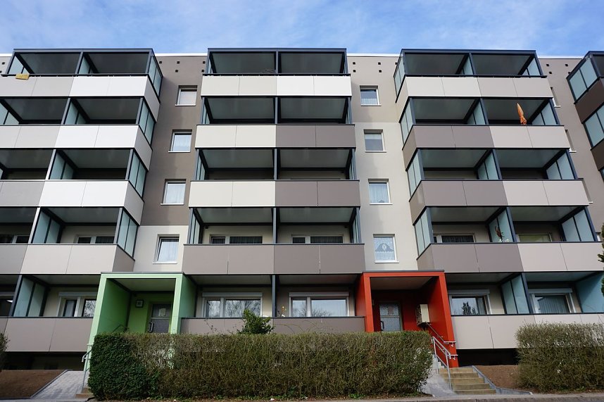 Sanierte SWG-H&auml;user in Salza