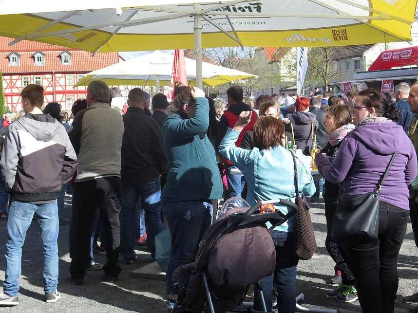Tolle Stimmung auf dem Schlossplatz