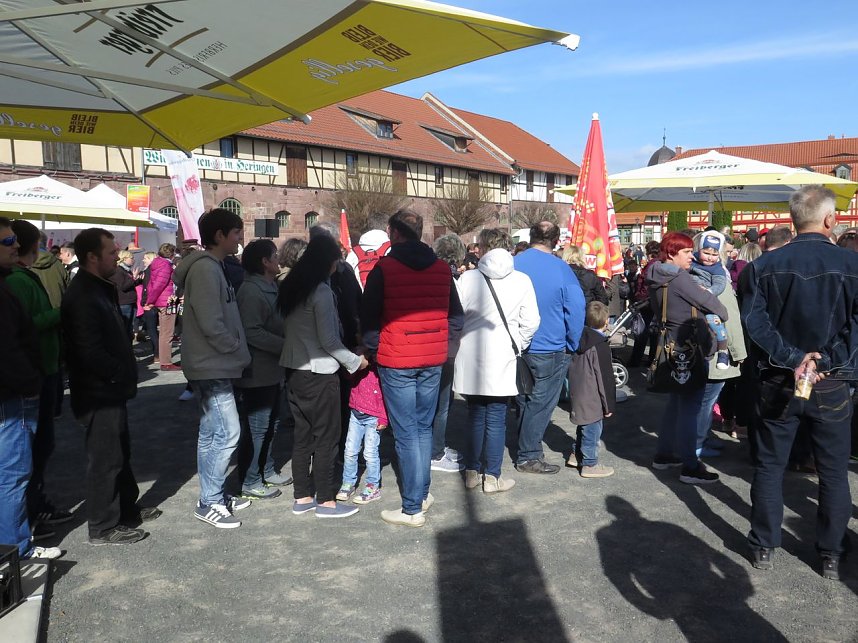 Tolle Stimmung auf dem Schlossplatz