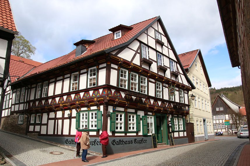 Peter Blei unterwegs in Stolberg