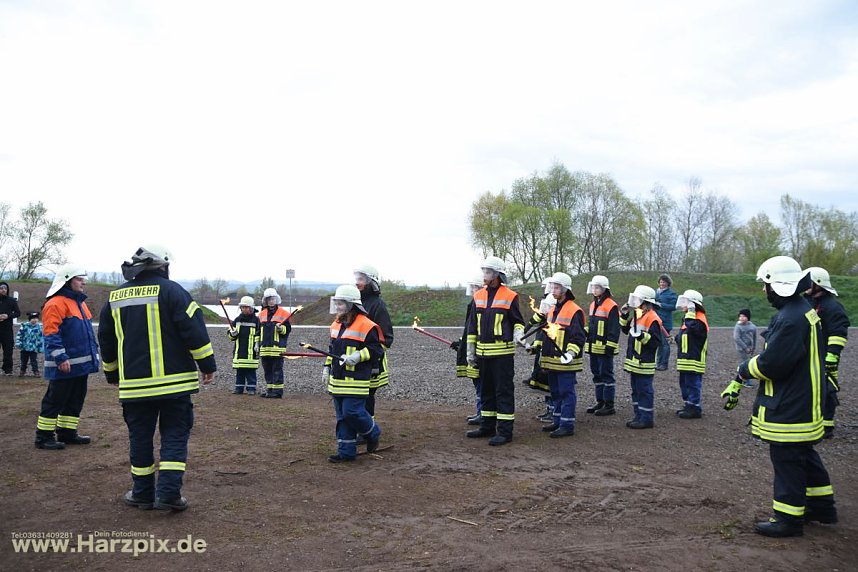 Osterfeuer Sundhausen und Werther