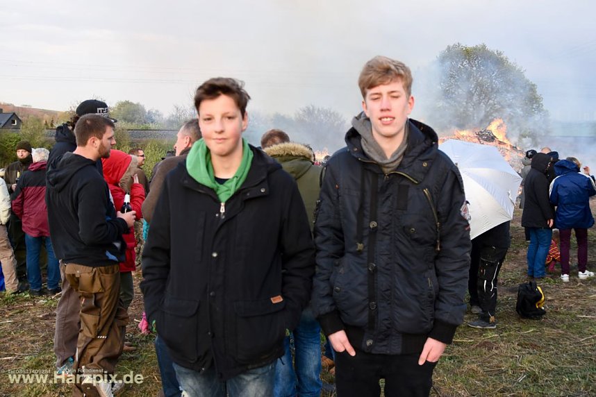 Osterfeuer Sundhausen und Werther