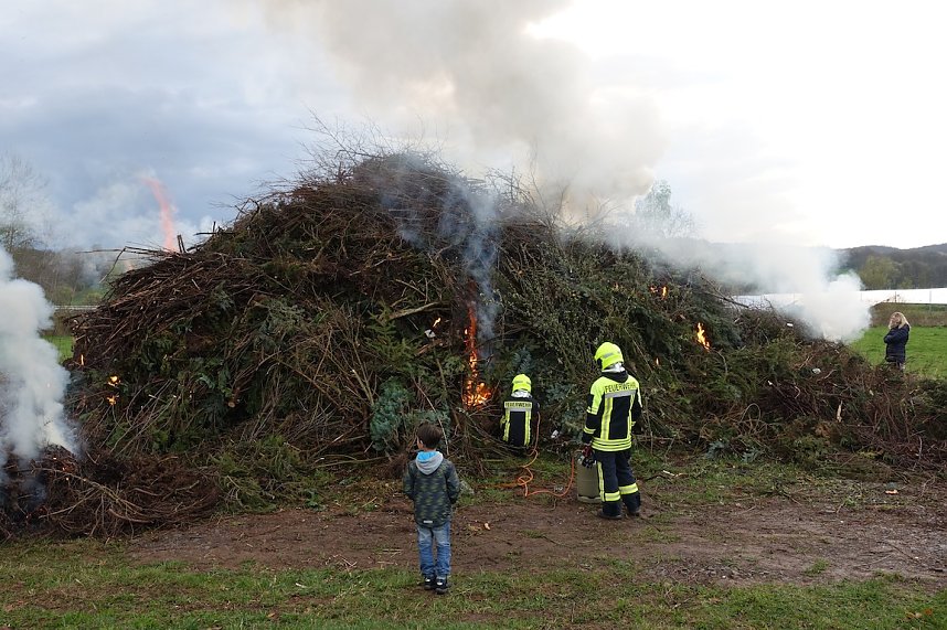 Osterfeuer 2017 in Ilfeld