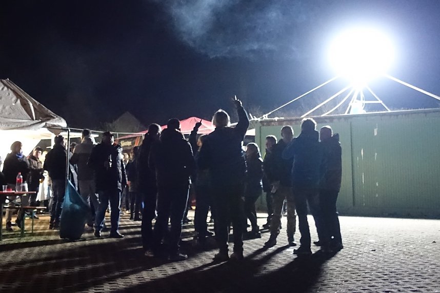 Osterfeuer 2017 in Ilfeld