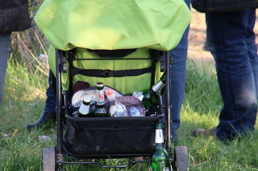 Osterfeuer in Bielen