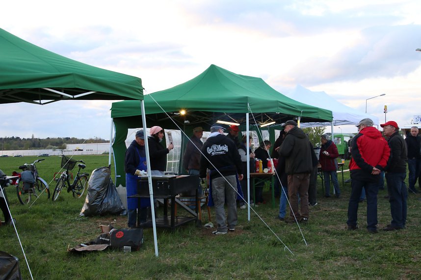 Osterfeuer in Bielen