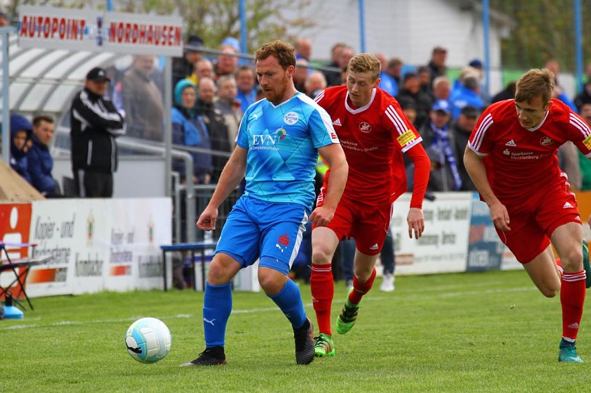Wacker gegen Neustrelitz - 1. Halbzeit