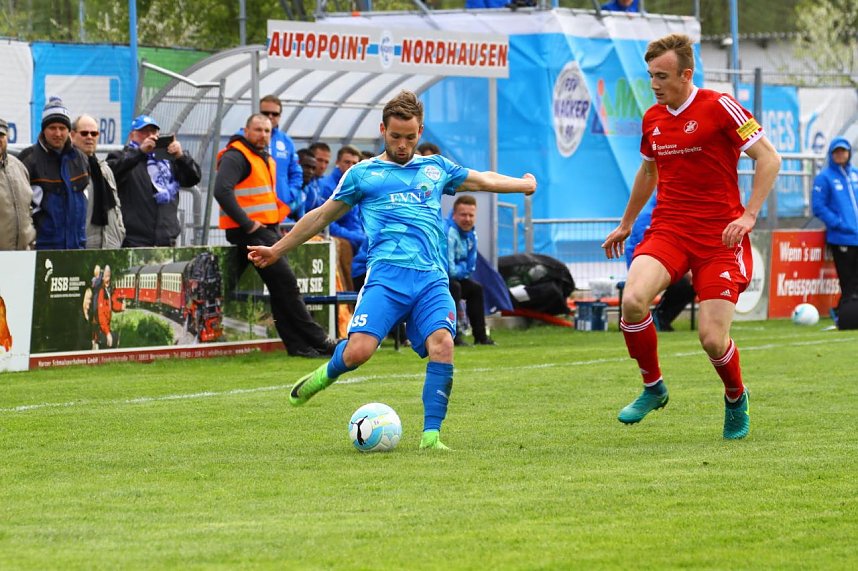 Wacker gegen Neustrelitz - 1. Halbzeit