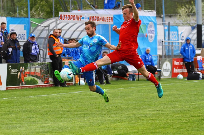Wacker gegen Neustrelitz - 1. Halbzeit