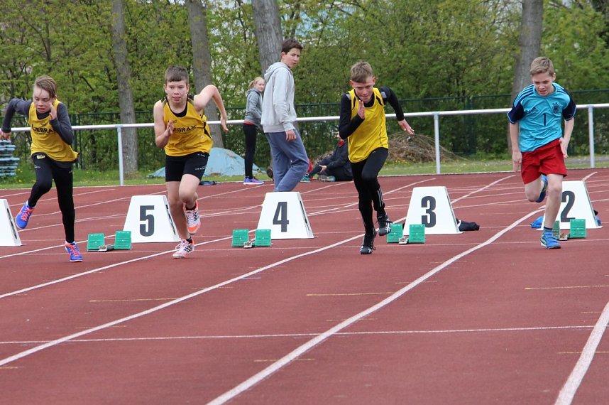 Bahner&ouml;ffnung auf dem Hohekreuzsportplatz