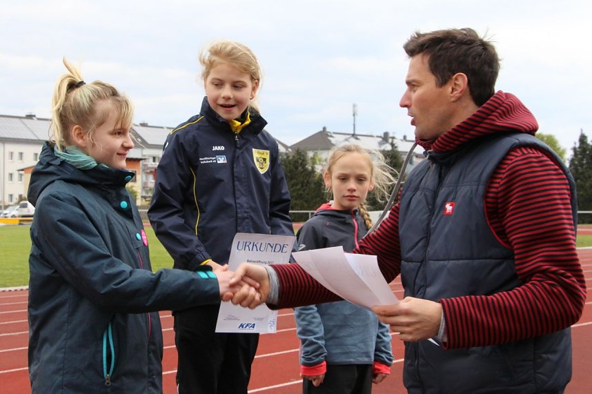 Bahner&ouml;ffnung auf dem Hohekreuzsportplatz