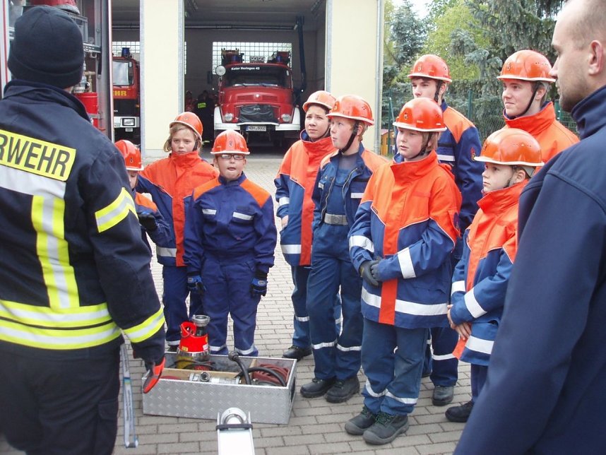 Feuerwehrnachwuchs in gemeinsamer Ausbildung