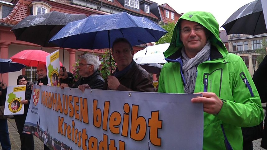 Nordh&auml;user Delegation zu Gast in der Erfurter Staatskanzlei