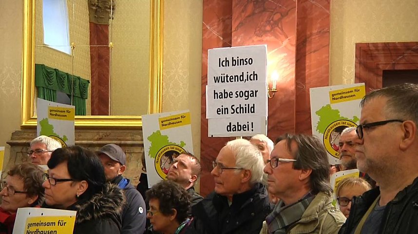 Nordh&auml;user Delegation zu Gast in der Erfurter Staatskanzlei