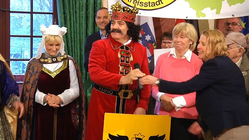 Nordh&auml;user Delegation zu Gast in der Erfurter Staatskanzlei