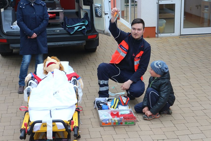 Ersthelfer von morgen findet man bei den Leimbacher Musst&ouml;ppchen