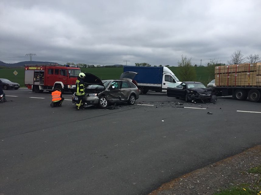 Unfall bei Breitenworbis