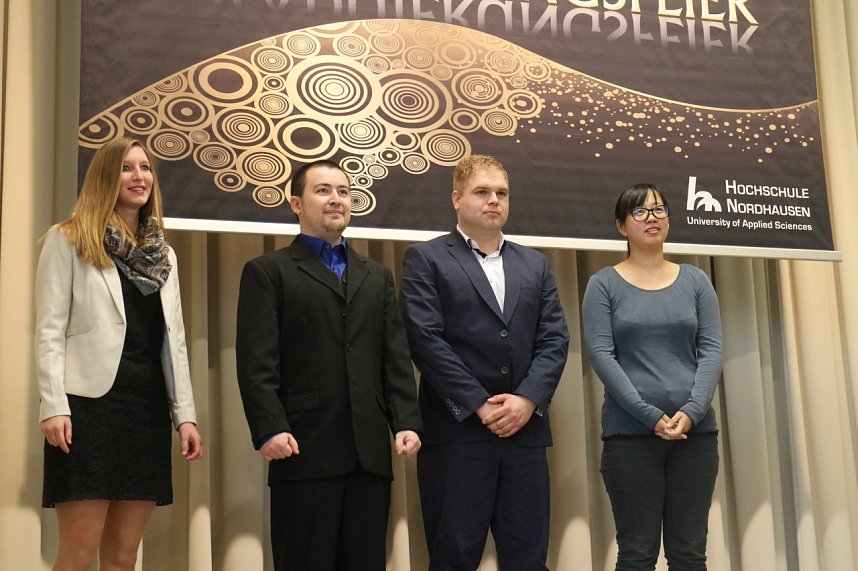 Graduierungsfeier an der Hochschule Nordhausen