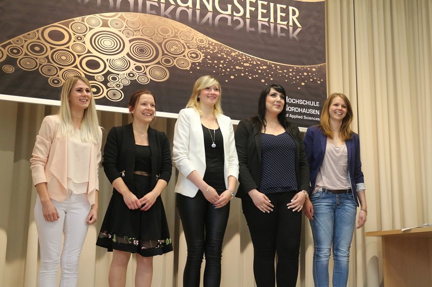 Graduierungsfeier an der Hochschule Nordhausen