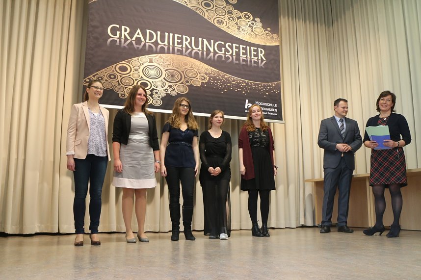 Graduierungsfeier an der Hochschule Nordhausen