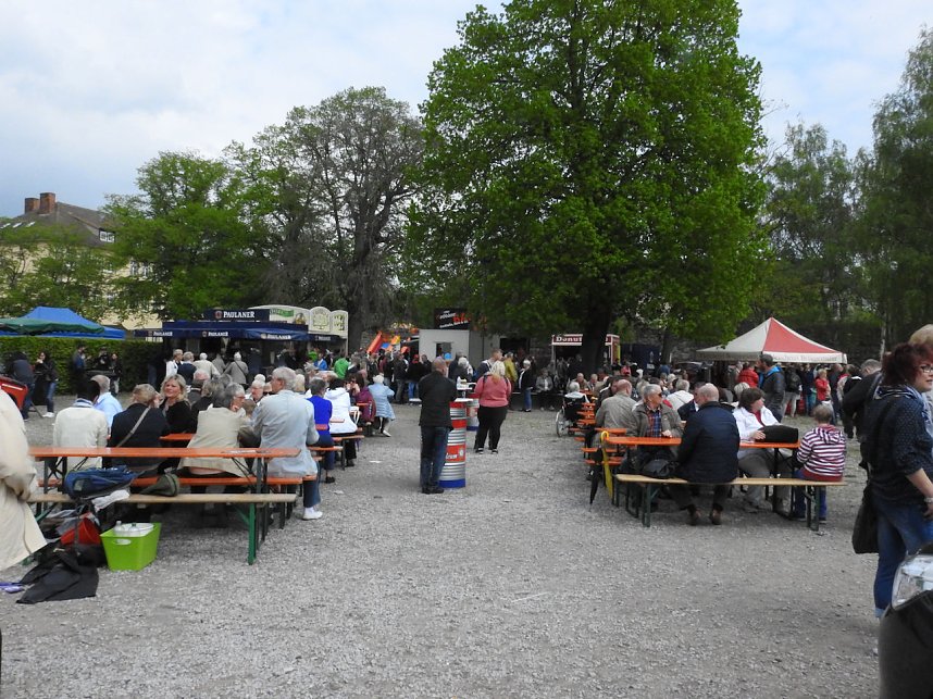 Autofr&uuml;hling auf dem Petersberg