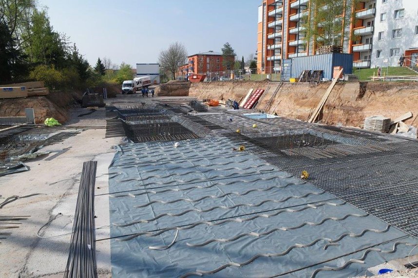 Baustelle am Borntal