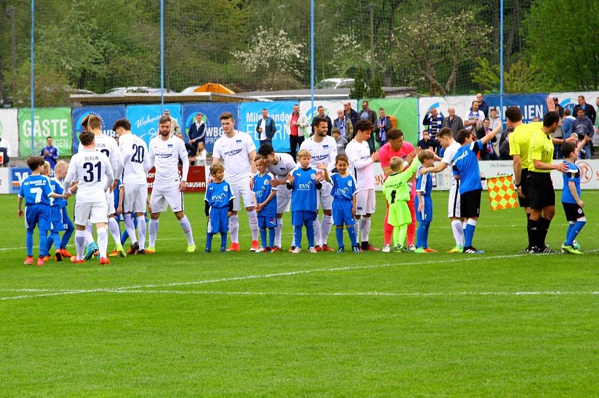 2:2 Unentschieden gegen die U23 von Hertha BSC