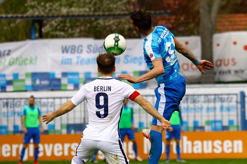 2:2 Unentschieden gegen die U23 von Hertha BSC