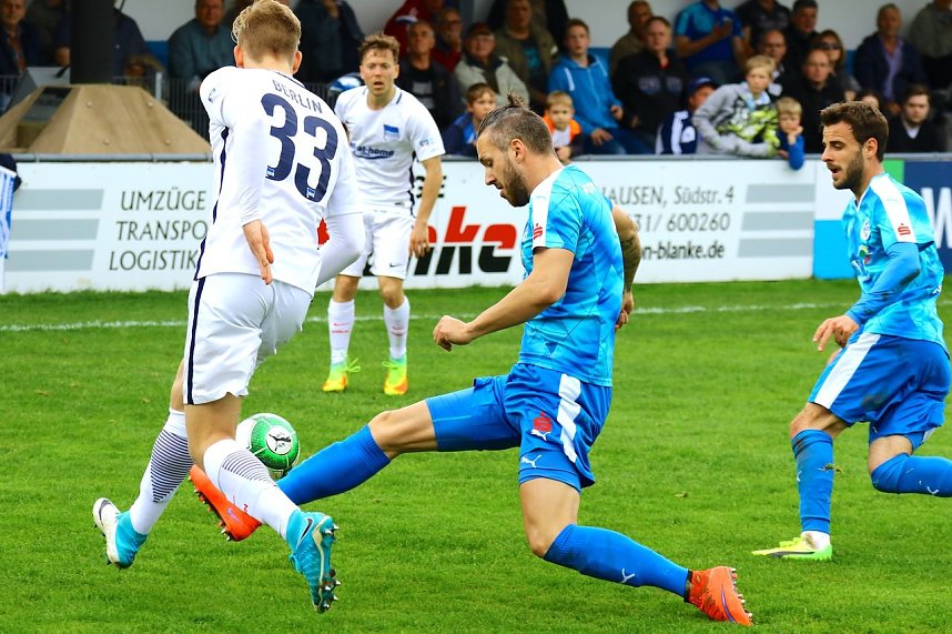2:2 Unentschieden gegen die U23 von Hertha BSC