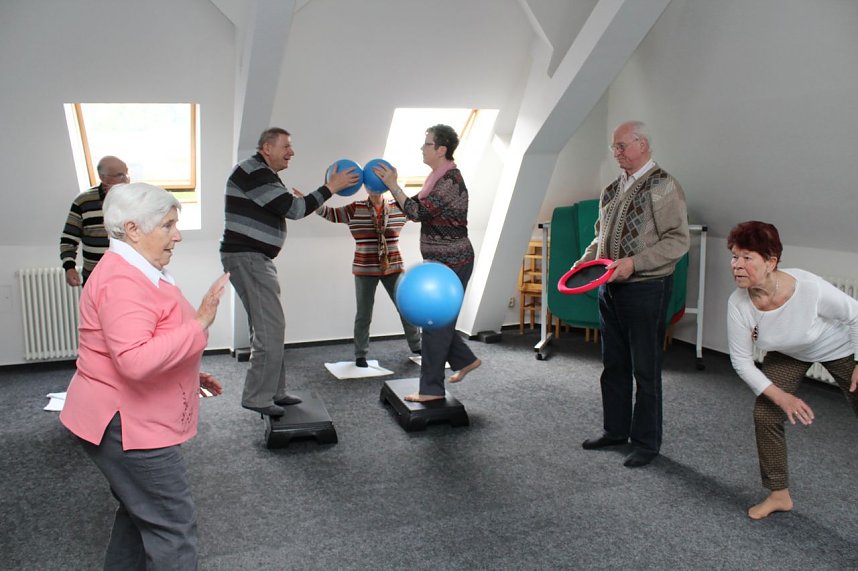 Sonderh&auml;user Herzsportgruppe zu Gast in Bleicherode