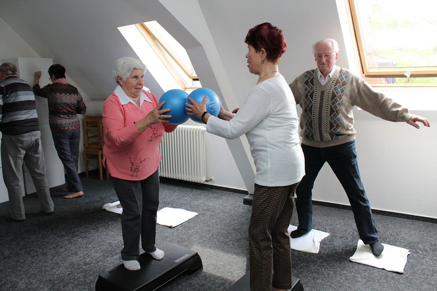 Sonderh&auml;user Herzsportgruppe zu Gast in Bleicherode