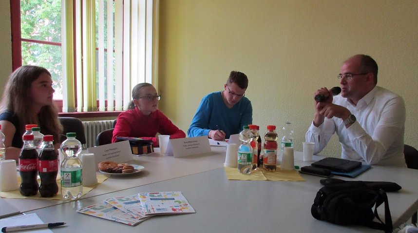 Treffen im Landratsamt