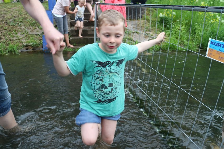 Ab ins Wasser - in der Zorge hie&szlig; es heute wieder "Anwassern"