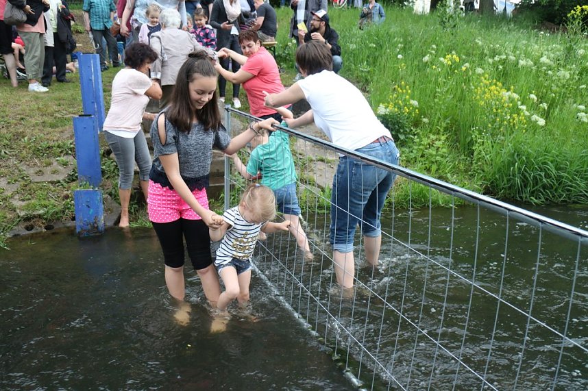 Ab ins Wasser - in der Zorge hie&szlig; es heute wieder "Anwassern"