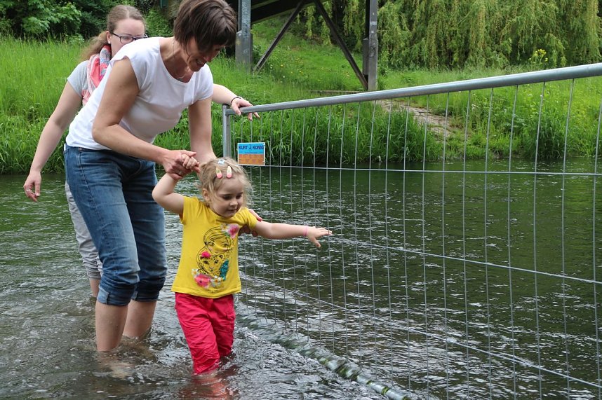 Ab ins Wasser - in der Zorge hie&szlig; es heute wieder "Anwassern"