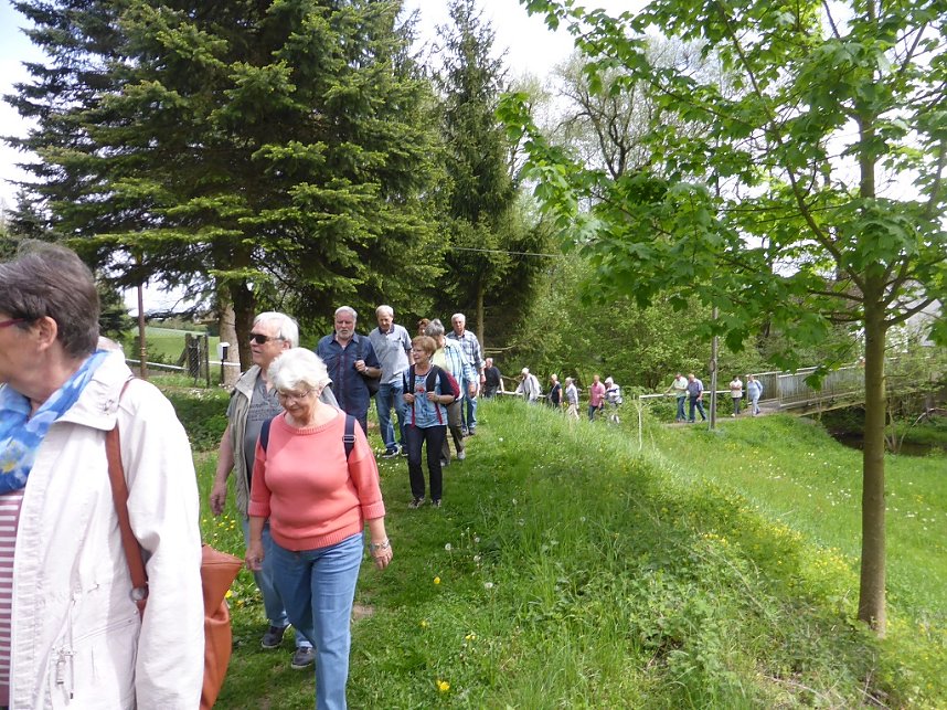 Interessante Wanderung