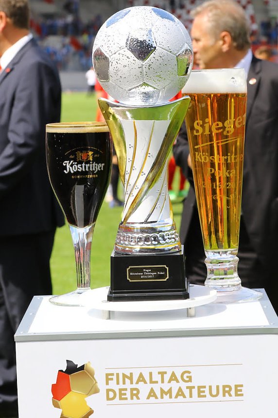 Pokalfinale zwischen RWE und Wacker in Erfurt