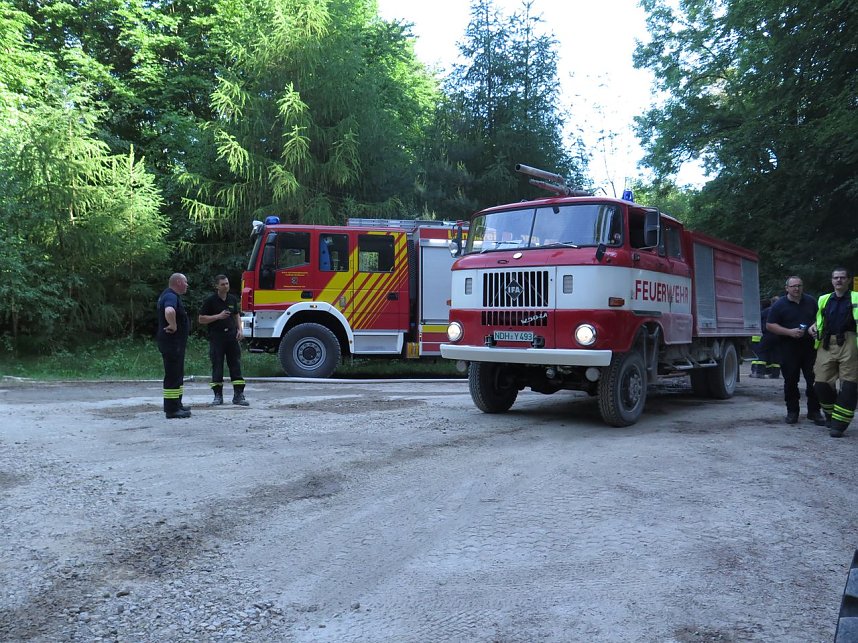 Brand im Alten Stolberg