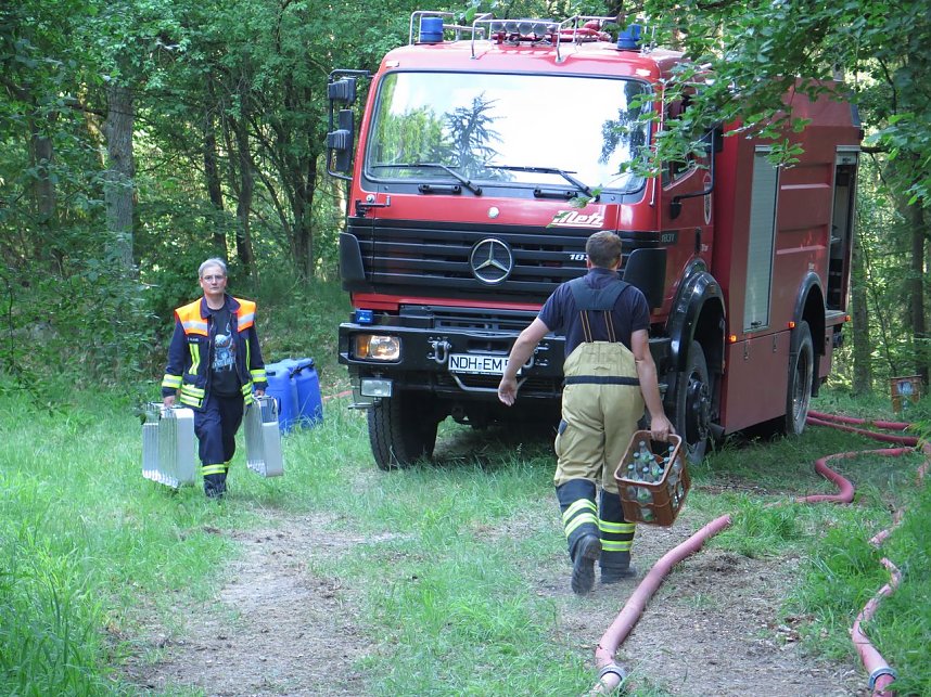 Brand im Alten Stolberg