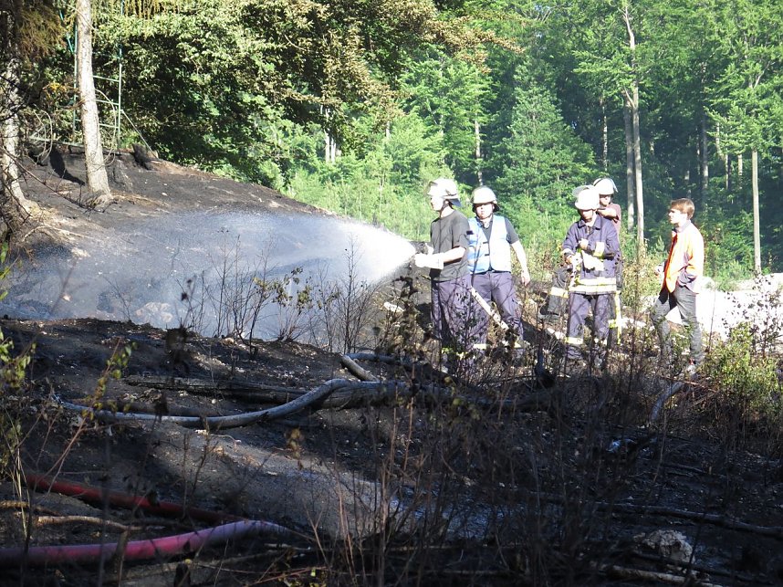Brand im Alten Stolberg