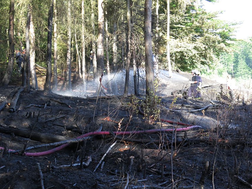 Brand im Alten Stolberg