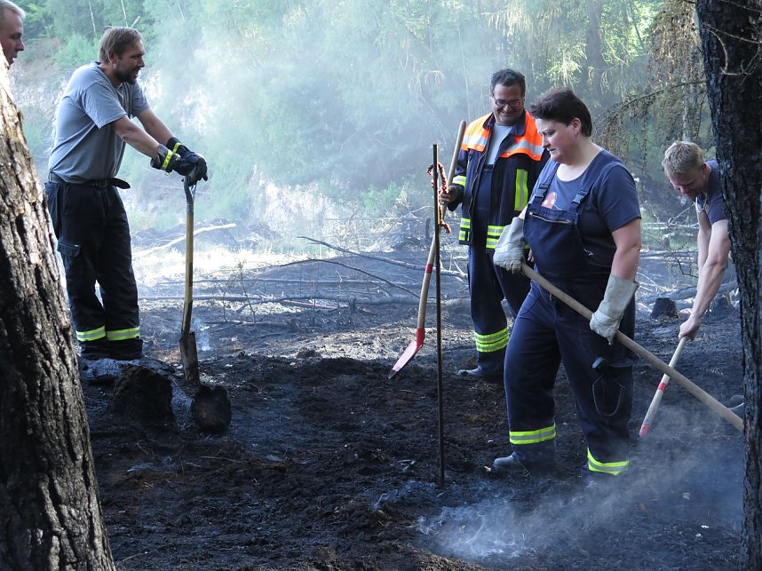 Brand im Alten Stolberg