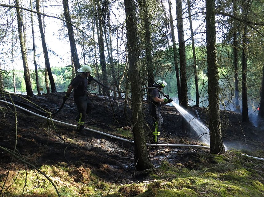 Brand im Alten Stolberg