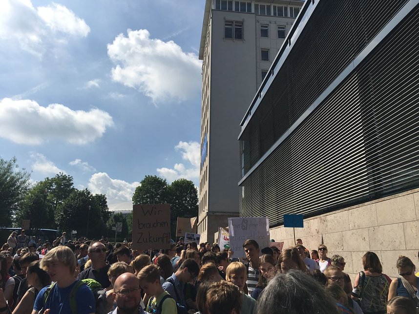 50 Demonstranten kamen aus dem Landkreis Nordhausen
