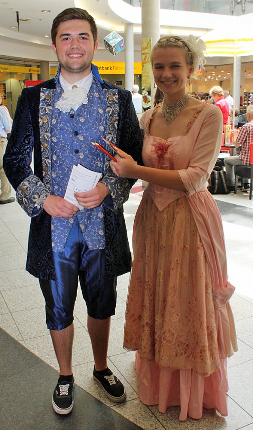 Mit Zimmermannsbleistift dirigiert