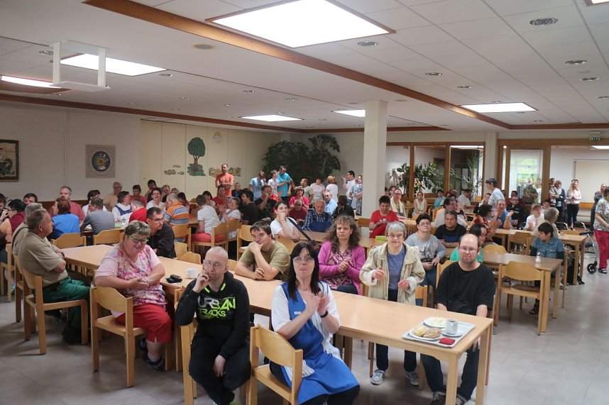 Rolandgruppe zu Besuch bei der Lebenshilfe