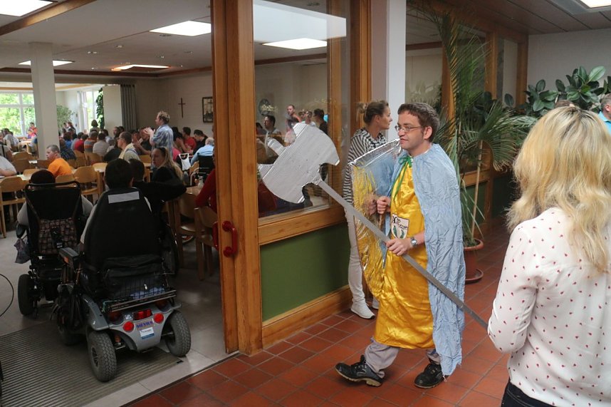 Rolandgruppe zu Besuch bei der Lebenshilfe